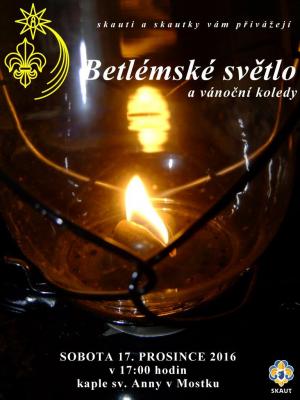 Betlémské světlo 2016