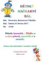 Maškarní karnevaly pro děti a dospělé v Borovnici 1