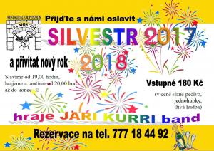Silvestr 2017 v Restauraci Za Mostem 1