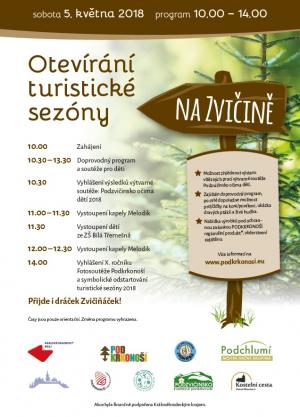 Otevírání turistické sezóny na Zvičině 1