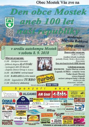 Den obce Mostek 2018 1