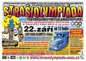 Strašiolympáda v lesní osadě Hájemství 1