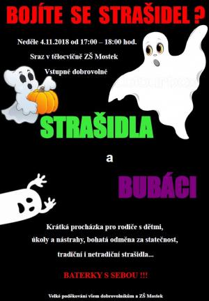 Bojíte se strašidel?