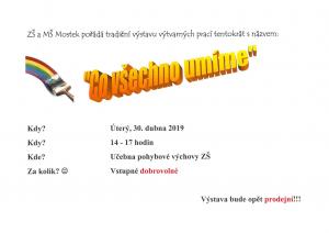Tradiční výstava výtvarných prací "Co všechno umíme" 1