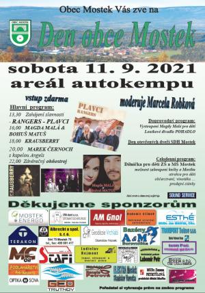 Den obce Mostek 2021 1