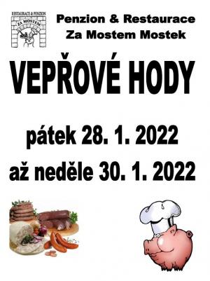 Vepřové hody Za Mostem 28.-30.1.2022 1