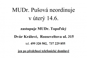 MUDr. Pušová