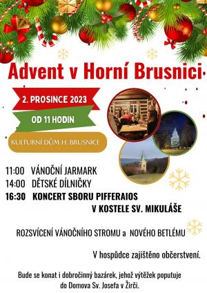 Advent Horní Brusnice