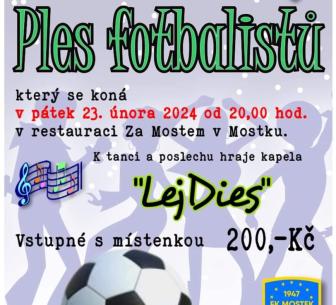 Ples FK Mostek 