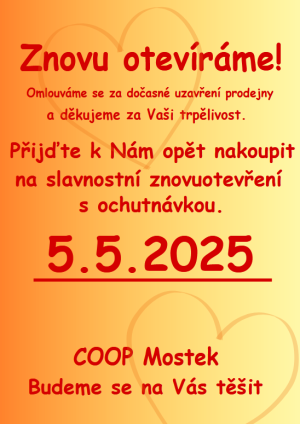 Nová prodejna s ochutnávkou