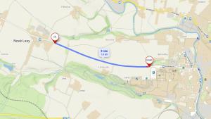 Uzavírka silnice III/30012 mezi obcí Nové Lesy a městem Dvůr Králové nad Labem  1