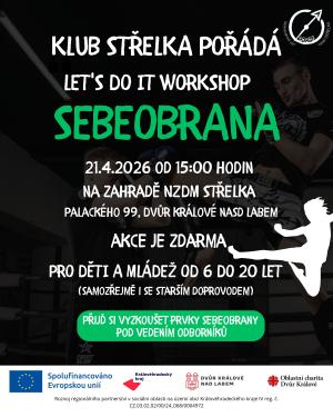 workshop sebeobrany na zahradě